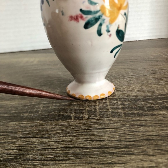 Vtg Italian Hand Painted Miniature Vase - Picture 11 of 13